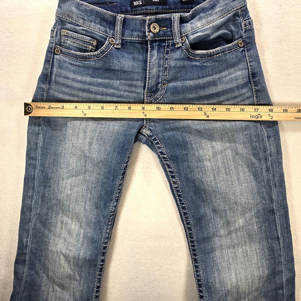 BKE Aiden Bootcut Jeans Mens 28x30 Medium Wash Stretch Denim Blue - Picture 5 of 12